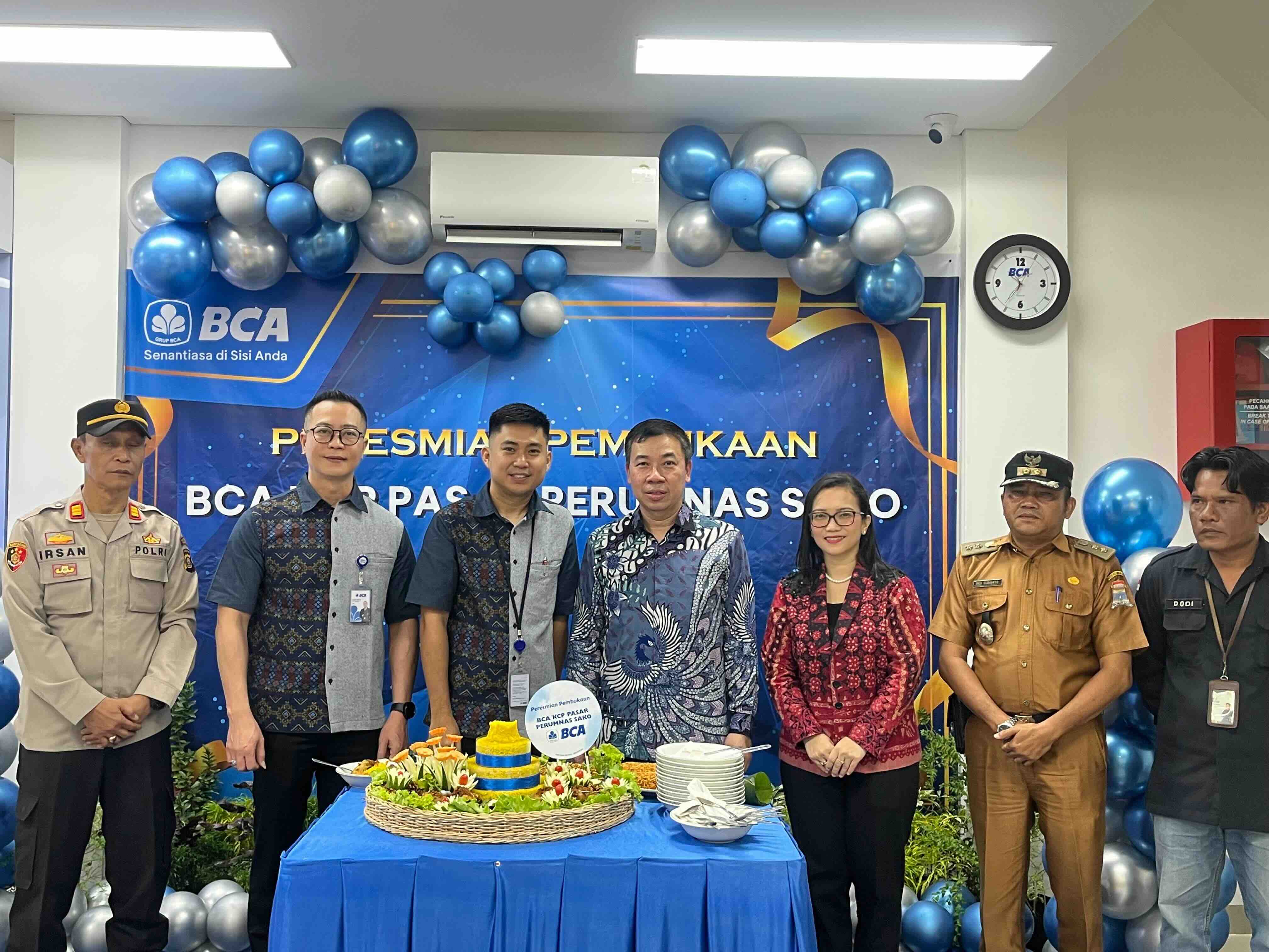 BCA Resmikan Gedung Baru dan Tingkatkan Status KCP Perumnas Sako Palembang