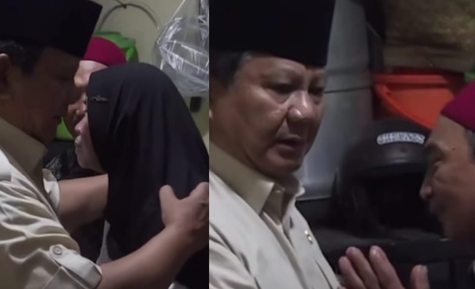 Presiden Prabowo Melayat ke Rumah Pengemudi Ojek Online yang Tewas Dilindas Barracuda Brimob