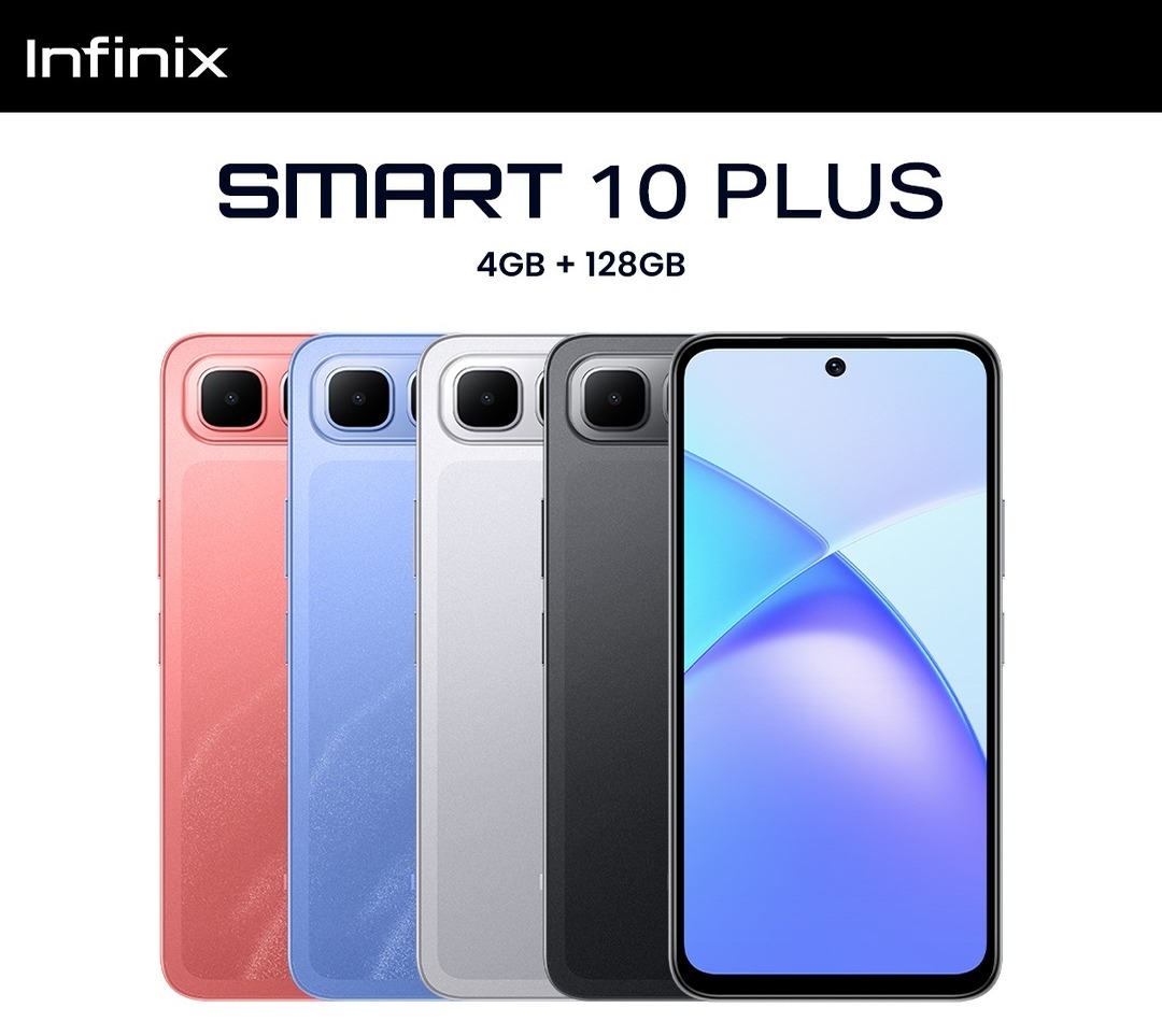 Infinix Smart 10 Plus Mengusung Layar Premium Panel IPS LCD dengan Sertifikasi IP64