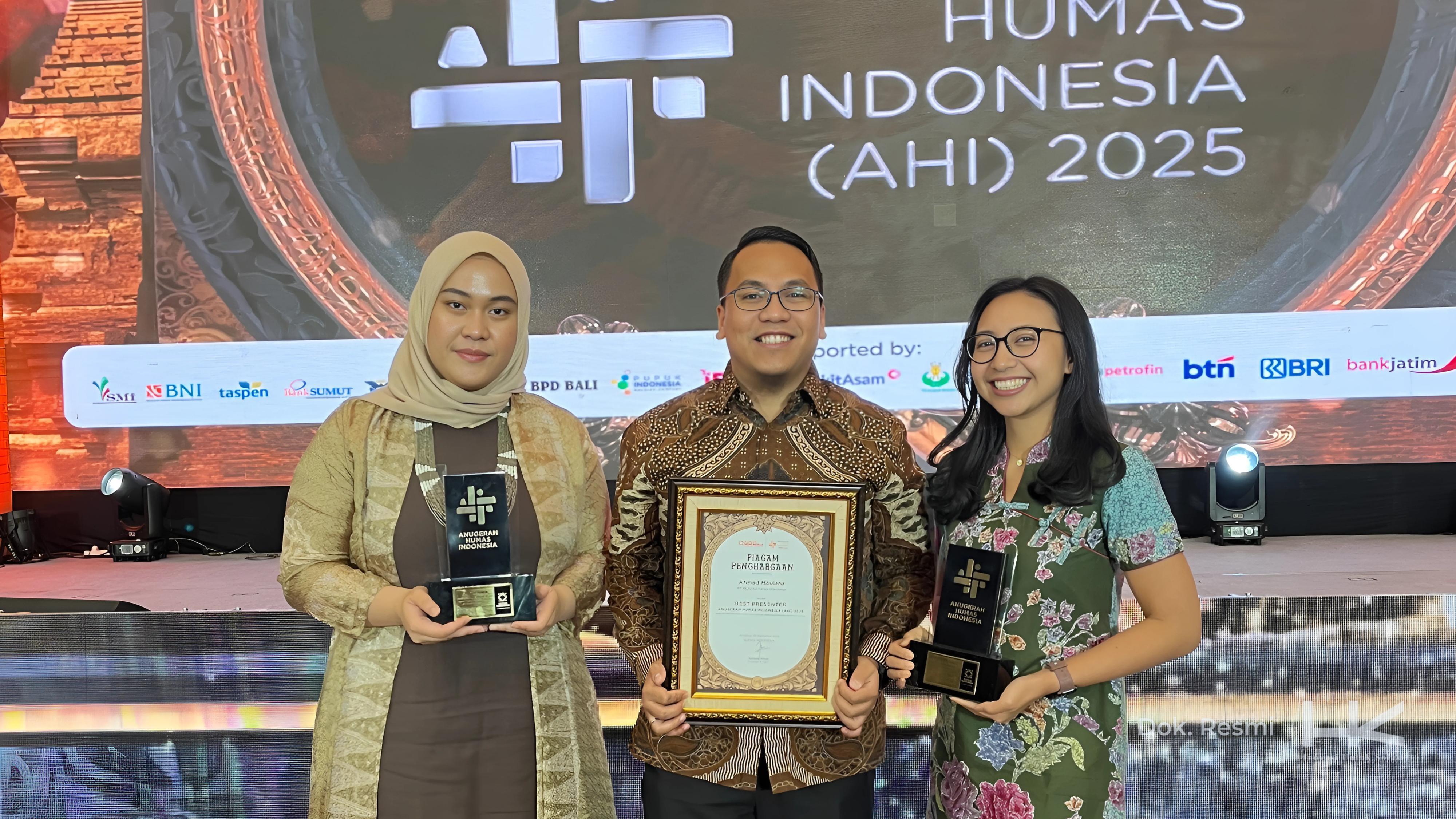 LUAR BIASA! Hutama Karya Group Borong 10 Penghargaan dalam Anugerah Humas Indonesia 2025