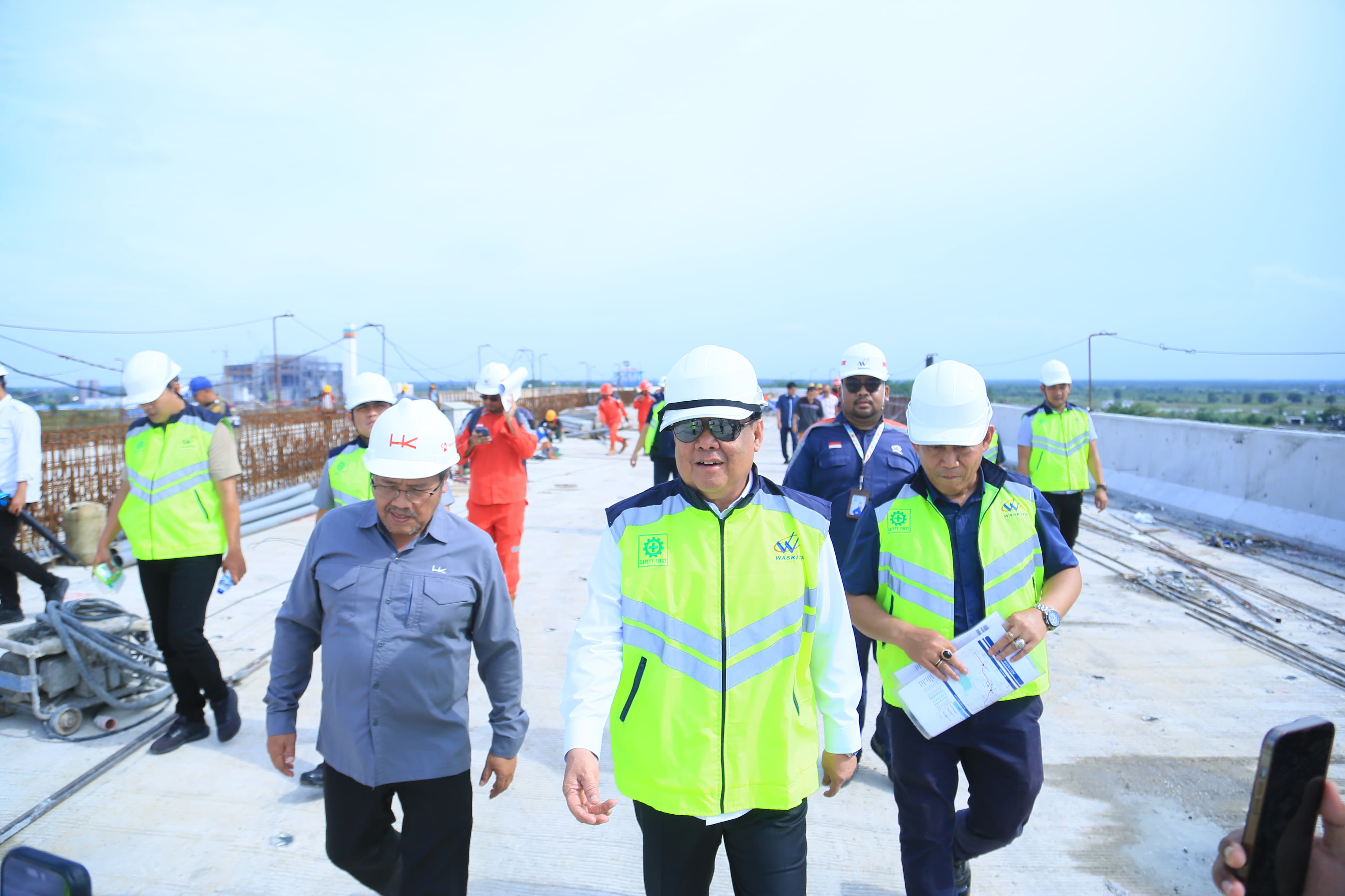 Wagub Cik Ujang Optimistis Jembatan Musi V Fungsional Saat Mudik Lebaran 2026