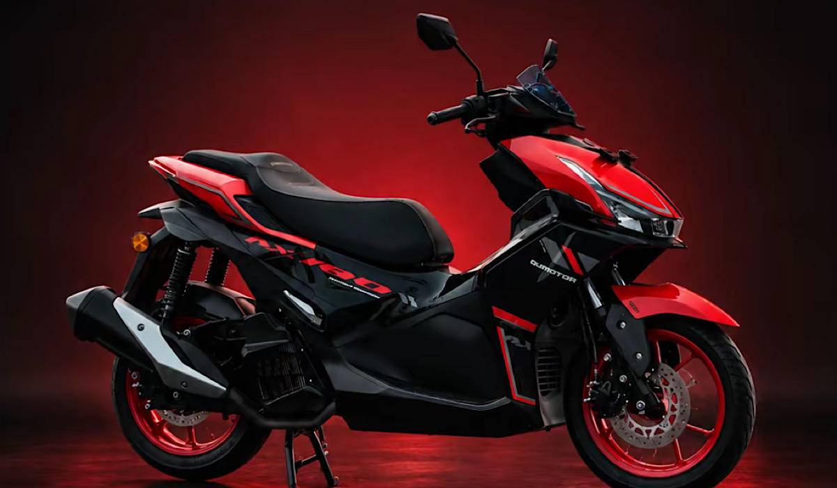 QJMotor Viento 180 ‘Merusak’ Standar Kelas Matic 150 cc Jepang, Panel Spidometer Full Touchscreen
