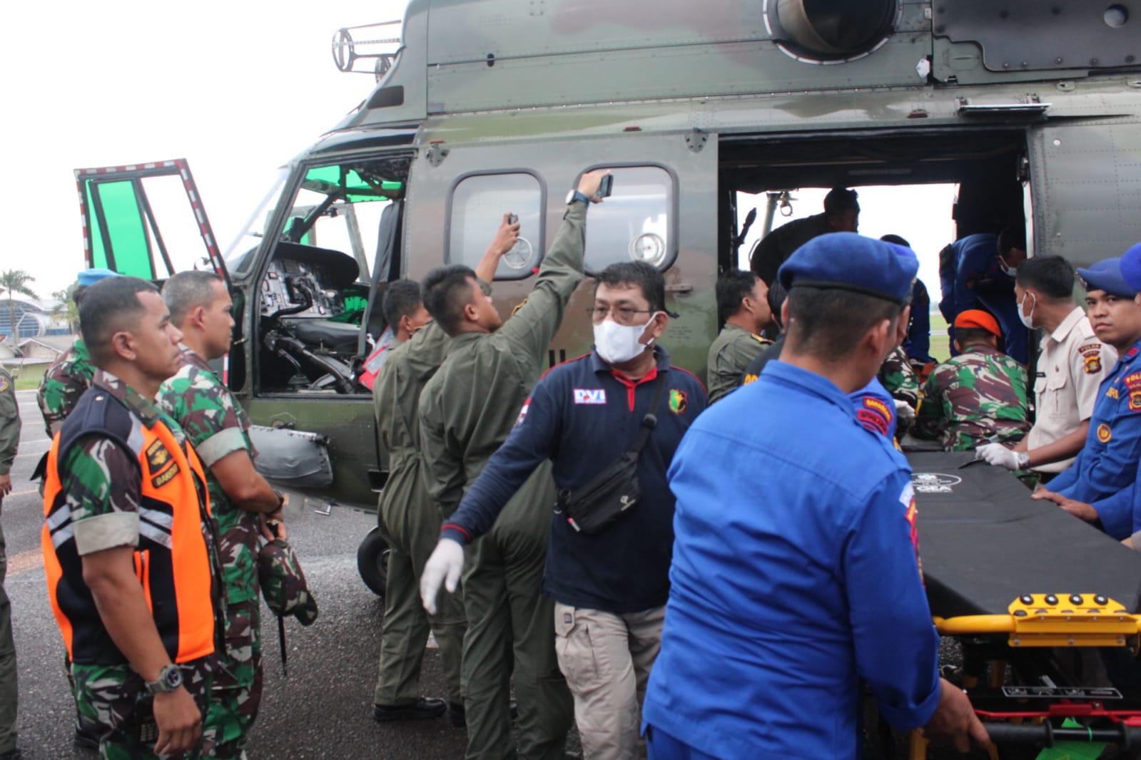 4 Korban Helikopter Jatuh di Kerinci Jambi Sudah Bisa Pulang
