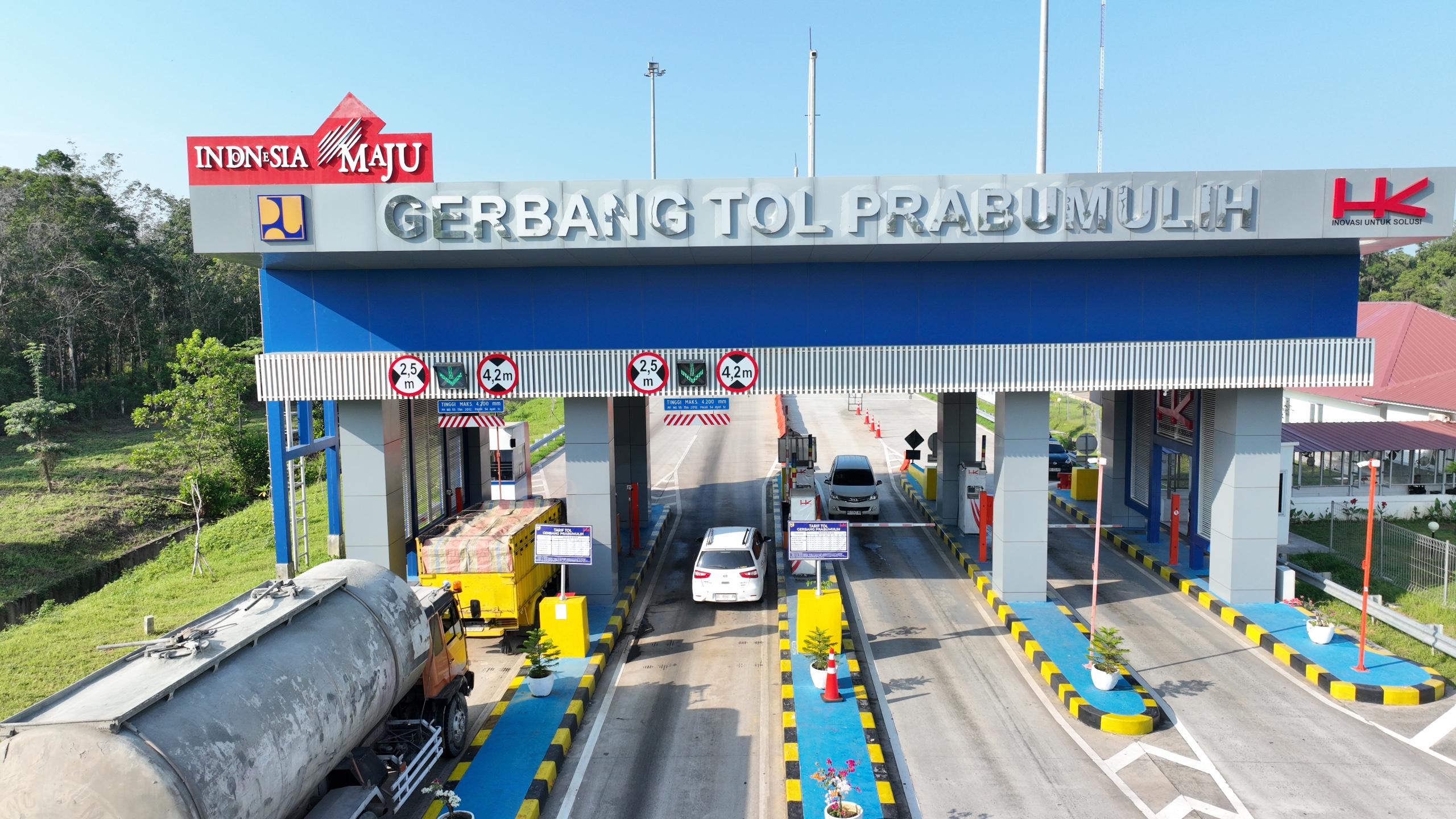 13.109 Kendaraan Melintasi Tol Palembang-Prabumulih di Hari Kedua Libur Panjang Kenaikan Yesus Kristus 2025
