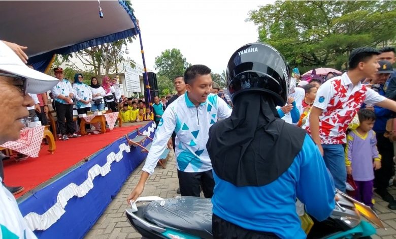 Ribuan Peserta Ramaikan Jalan Sehat HUT Kabupaten Ogan Ilir ke-19