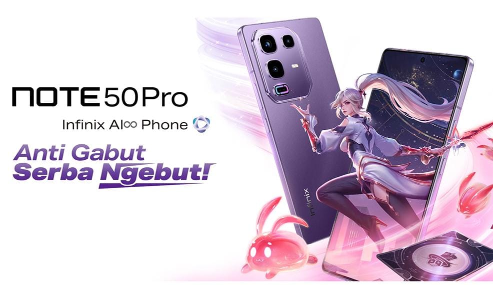 Infinix Note 50 Pro+ Bawa Tampilan Desain Premium dengan Perlindungan Sertifikasi IP64