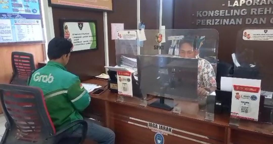 Parkir di Rumah Customer, Sepeda Motor Milik Driver Ojol di Palembang Hilang Dicuri 