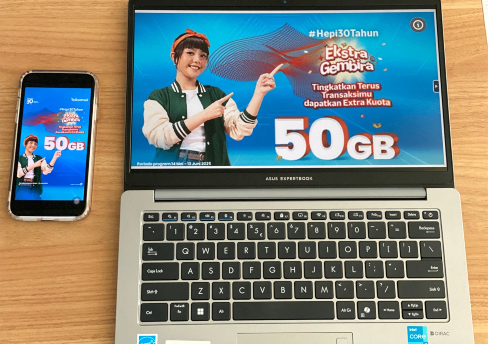 Telkomsel Rayakan 30 Tahun dengan Banjir Kuota Melalui Program Hepi30Tahun