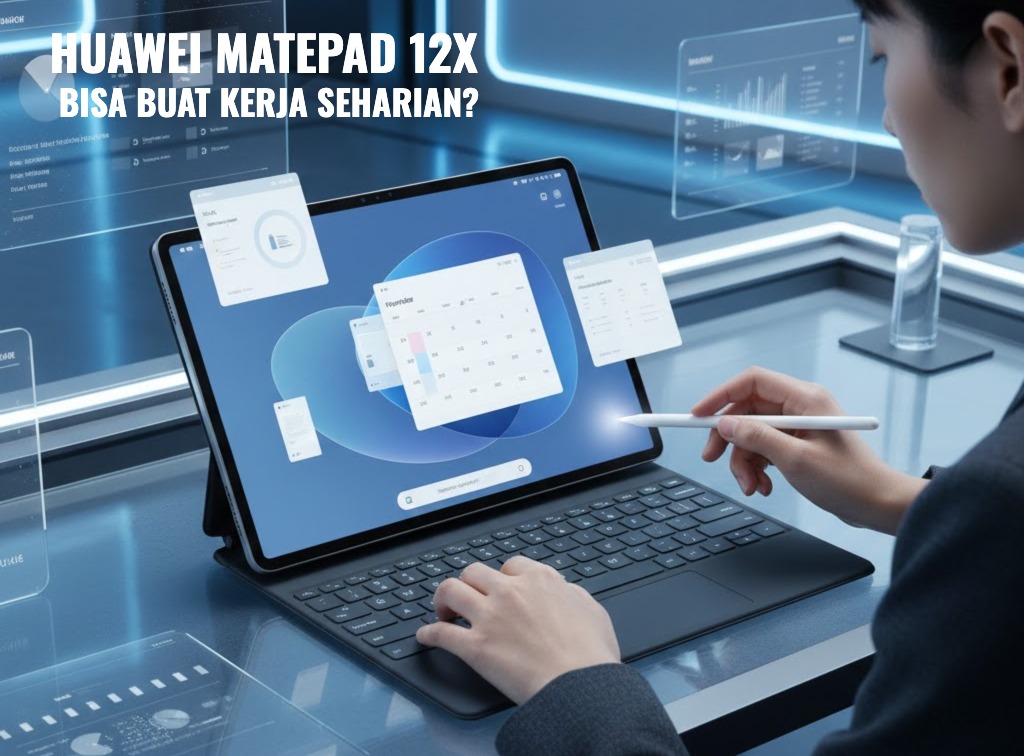 Dipakai Kerja Seharian, Performa Mumpuni Huawei MatePad 12X  2026 Lebih Kuat dari Dugaan