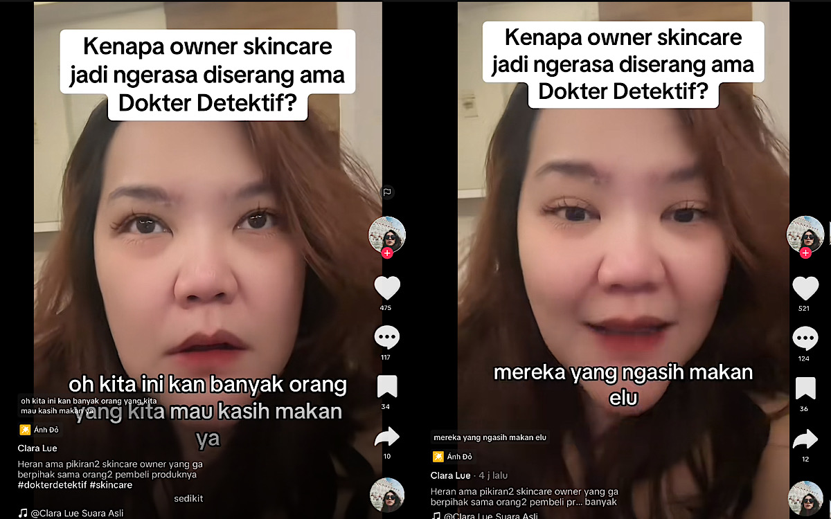 Respon ‘Panas Dingin’ Owner Skincare Usai Dikuliti Dokter Detektif, Ada Yang Nangis Minta Maaf Bahkan Denial 