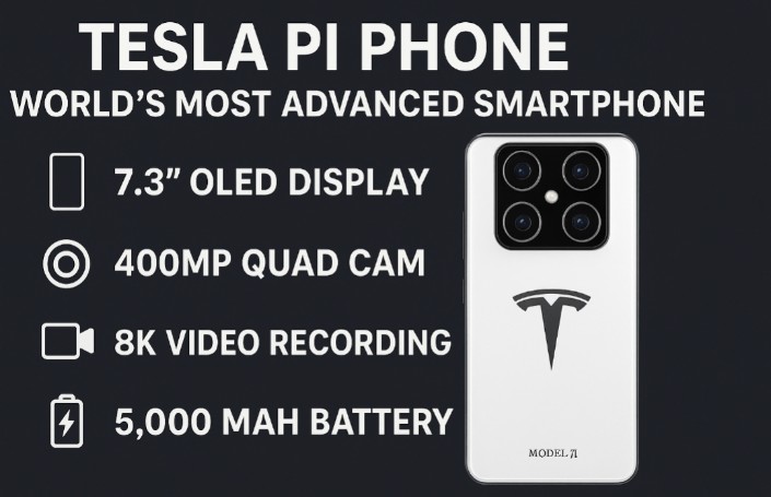 Bocoran Smartphone Futuristik Tesla Pi Phone: Sematkan Fitur Smart-Healing hingga Tahan Banting