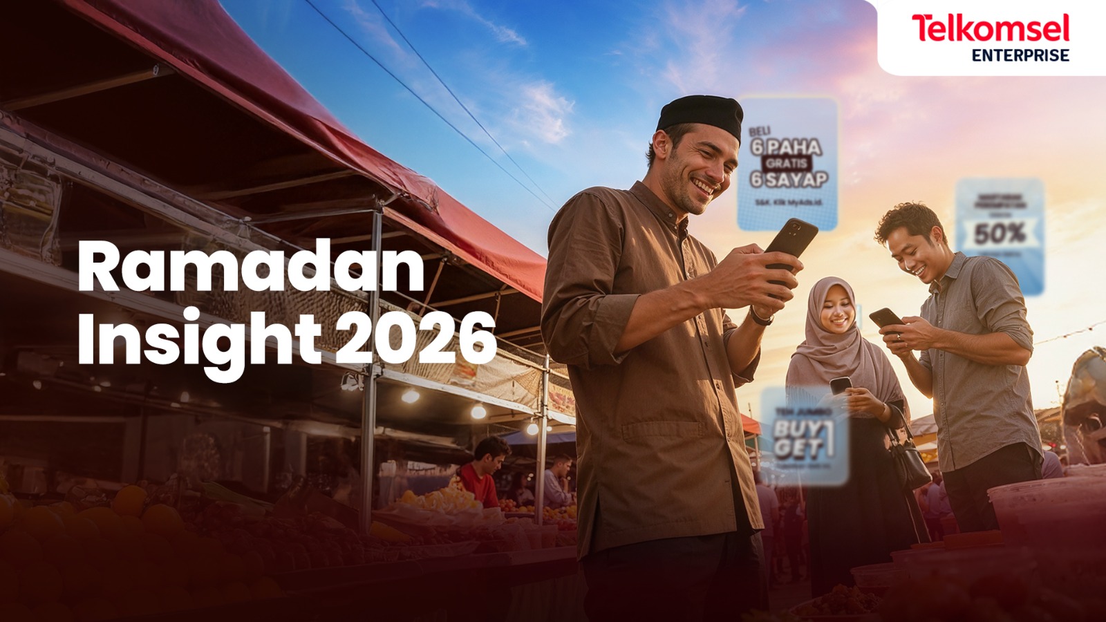 Telkomsel Bongkar Momen Emas Ramadan: Trafik Digital di Waktu Sahur, Peak Hour Terbaik Bikin Iklan Auto-Nempel