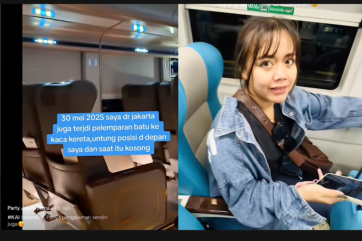 Aksi Pelemparan Kereta Bukan Yang Pertama, Jangan Salahkan Tipisnya Kaca