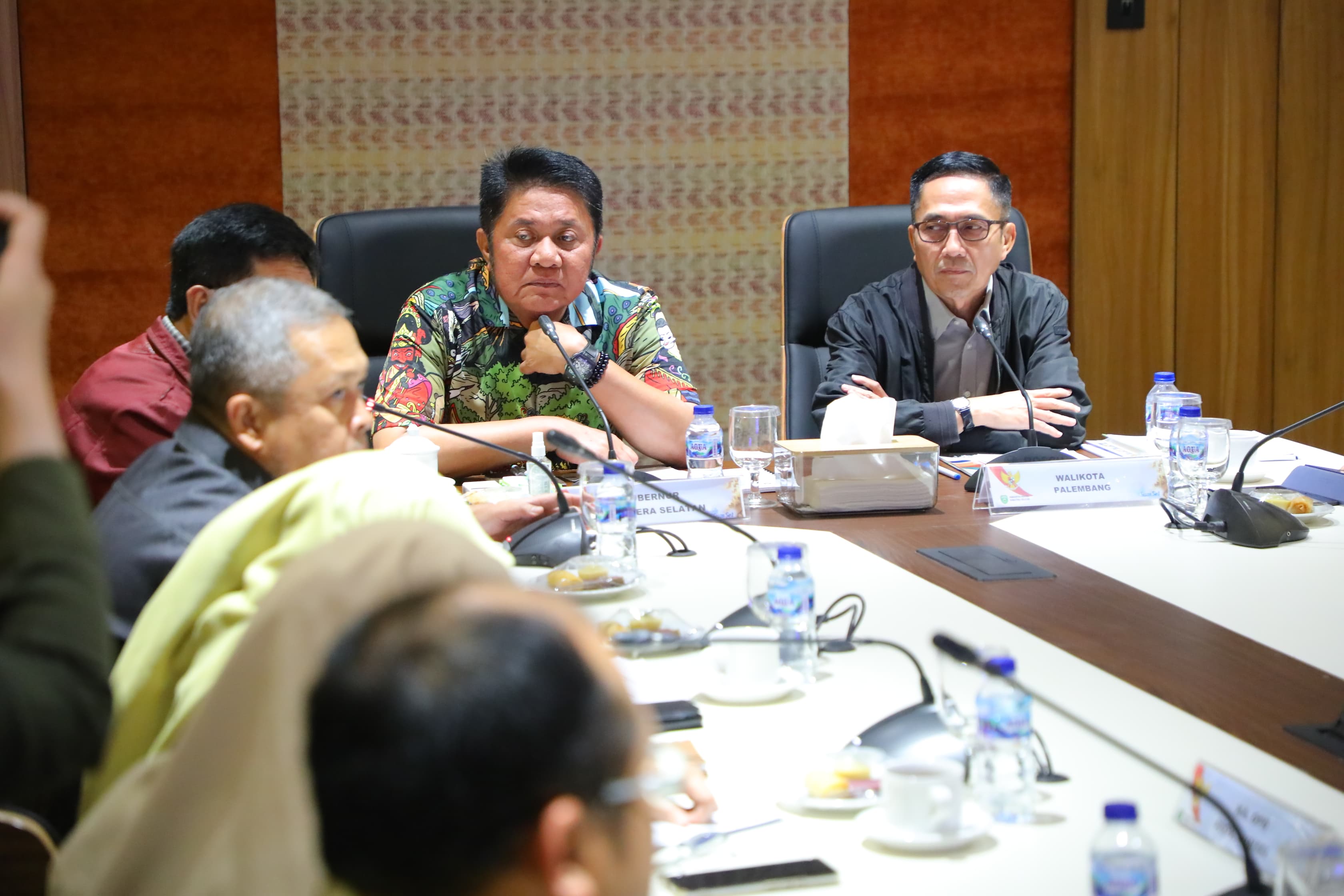 Audensi Gubernur Sumsel dan Wali Kota Palembang Bahas Sejumlah Program Strategis