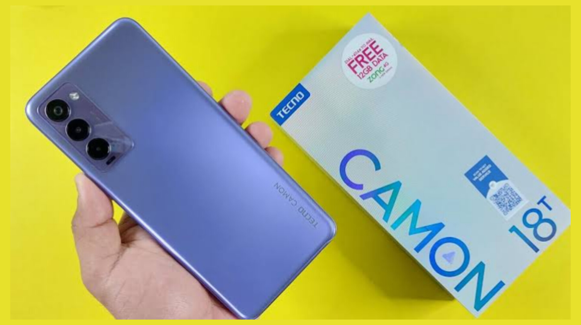 Ponsel Android Tecno Camon 18T: Bawa Layar Luas dan Jernih dengan Desain Modern