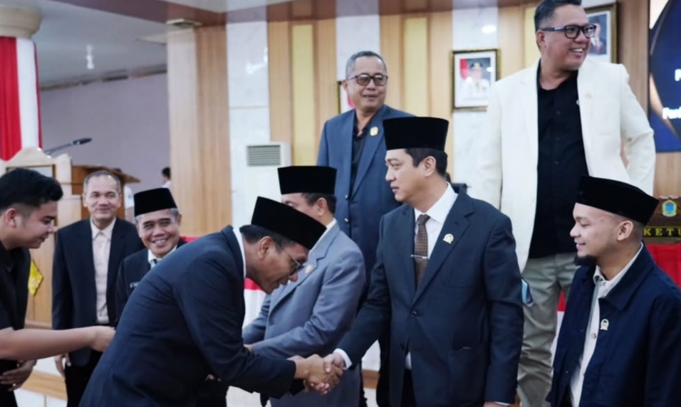 DPRD Ogan Ilir Gelar Paripurna Penyampaian Pendapat Bupati Terkait Perda Inisiatif
