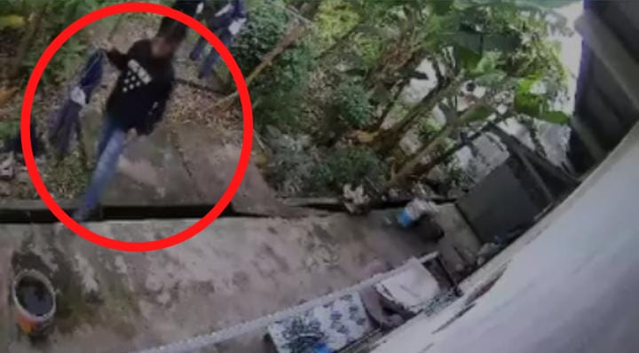 Spesialis Maling Jemuran Terekam CCTV, Warga Plaju Palembang Resah, Warganet Sebut Mental Kismin Kental