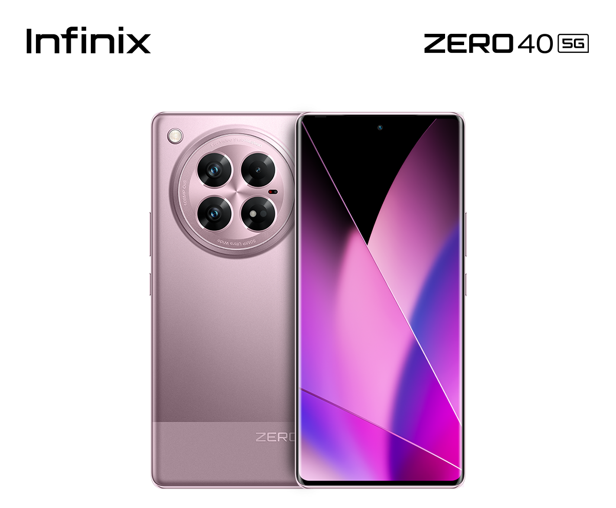 Infinix Zero 40 5G Hadirkan Desain Elegan dengan Kamera Utama 108 MP