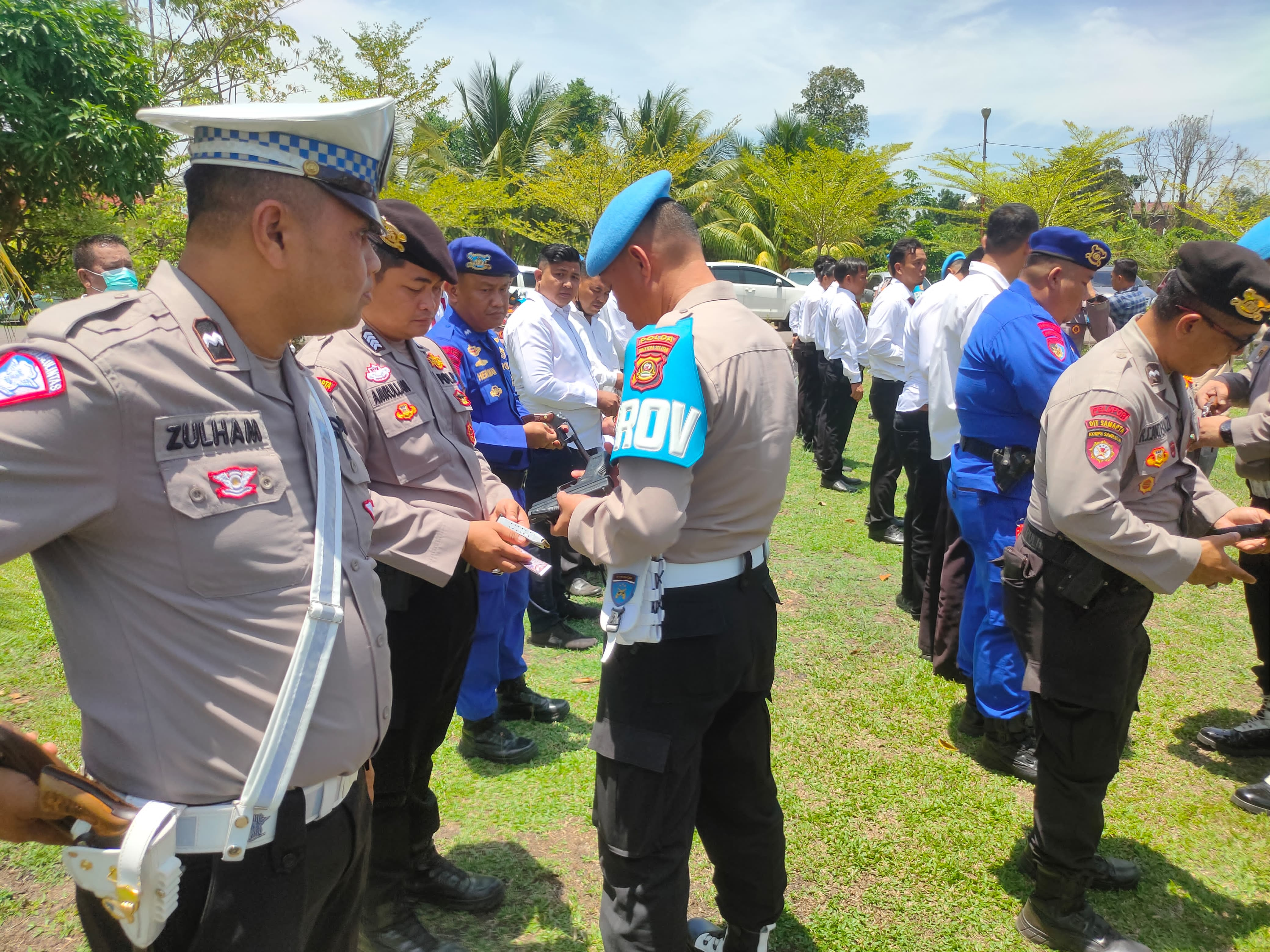 Perkuat Pembinaan dan Penegakan Disiplin Personel, Karo Provost Divpropam Polri Datangi Polres OKI