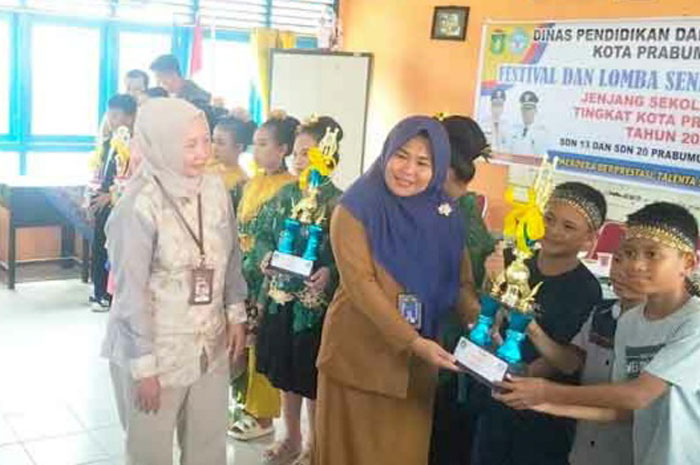 100 Siswa Ikuti FLS2N Kota Prabumulih, 5 Tangkai Dilombakan  