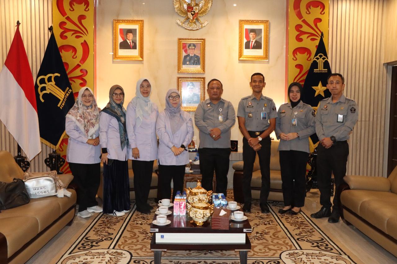 Perkuat Sinergi Akademisi,Kemenkum Sumsel Terima Audiensi Universitas IBA Palembang