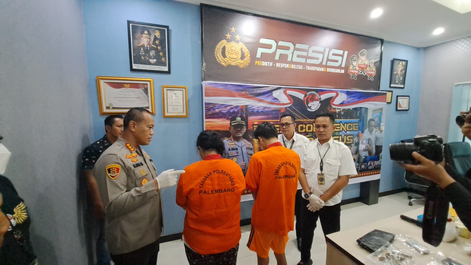 Polisi Tangkap 2 Pengedar Narkoba di Palembang, 7 Kilogram Sabu-sabu Gagal Diedarkan di OKI  