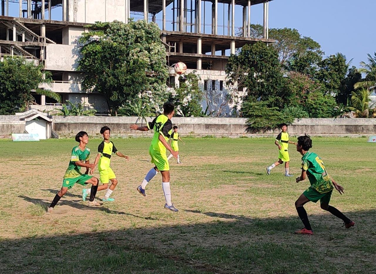 Menang Telak, Gandus Putra dan David FC Bertemu di Semifinal 