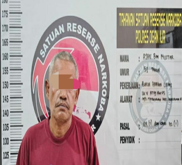 Sat Res Narkoba Polres Ogan Ilir Amankan Pengedar Sabu Bersama 2,07 Gram Barang Bukti
