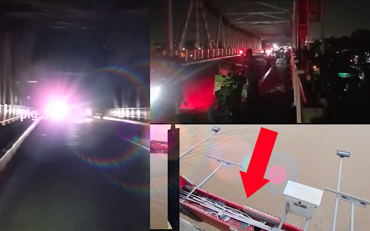 Sebut Malaikat, Lampu Jembatan Musi VI Palembang Dicuri Netizen Sampai Bikin Surat Terbuka ‘Teruntuk Maling’ 