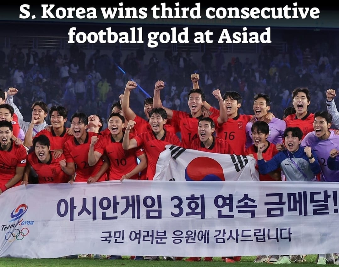 Korea Selatan Pertahankan Gelar Emas di Asian Games 2023, Ini Sosok Pencetak Gol ke Gawang Jepang Itu