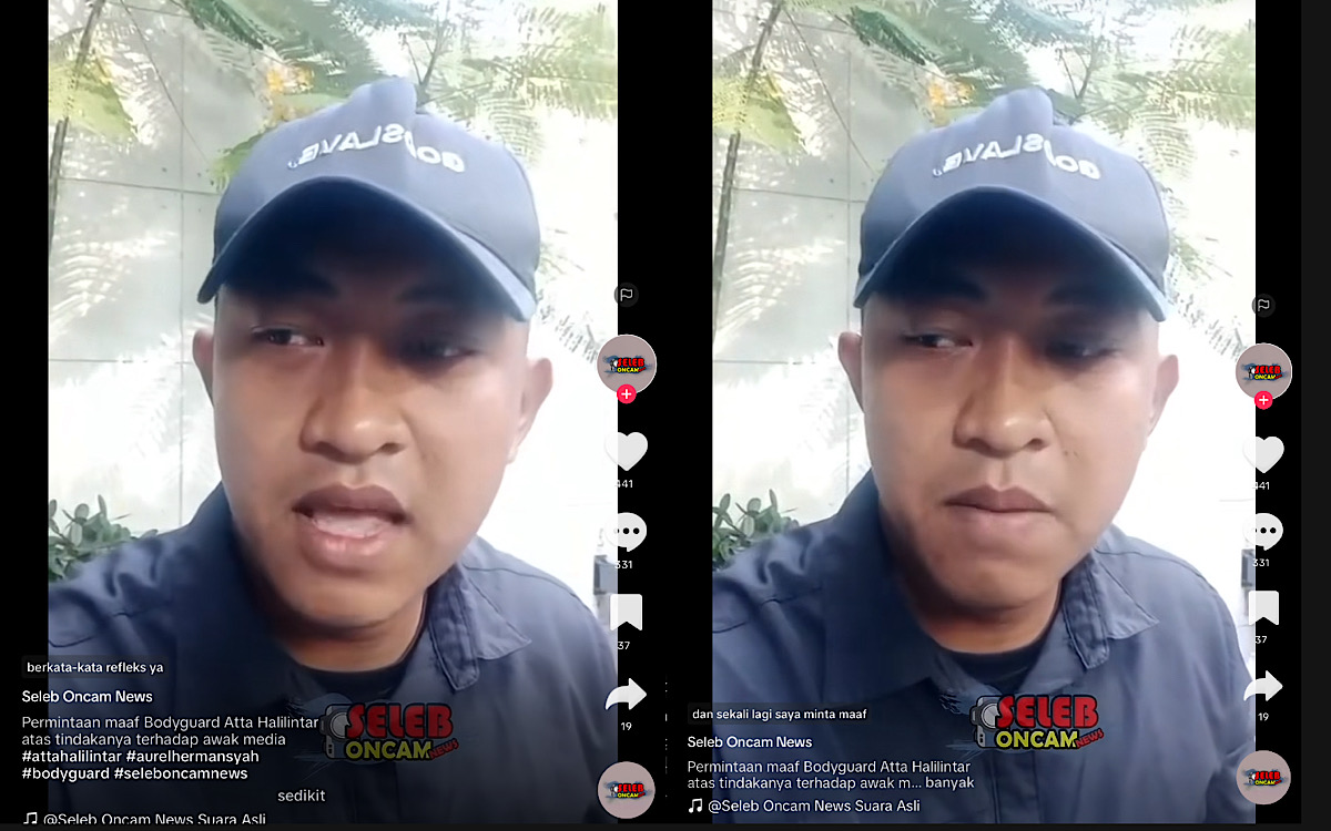 Bang Jago ‘Bodyguard’ Atta Halilintar Minta Maaf, Sebelumnya Garang Ancam Culik Wartawan   