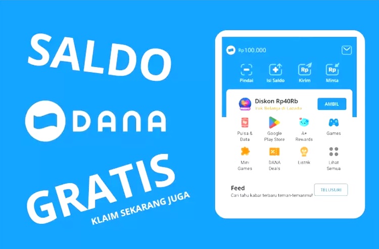 Cara Terbaru Dapat Uang dari Internet, Cuma Dengar Lagu Dapat Saldo DANA Gratis