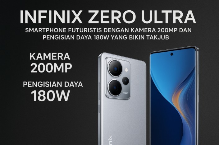 Infinix Zero Ultra: Performa Futuristis dengan Kamera 200MP dan Pengisian Daya 180W Cuma 12 Menit