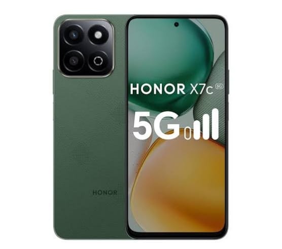 Ponsel Terbaru Honor X7c 5G Disupport Sertifikasi IP64 dengan Desain Flat Frame