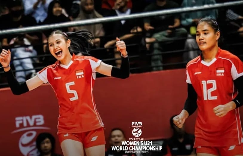 Indonesia Kalah di Set Pertama dan Kedua, Argentina Kokoh di Kejuaraan Dunia Bola Voli U-21 Putri FIVB 2025