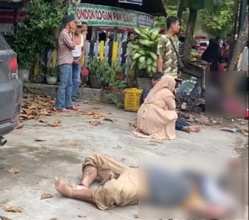 Kecelakaan Maut di Simpang Dogan Perumnas Kenten, 2 Orang Dilaporkan Tewas di Lokasi Kejadian