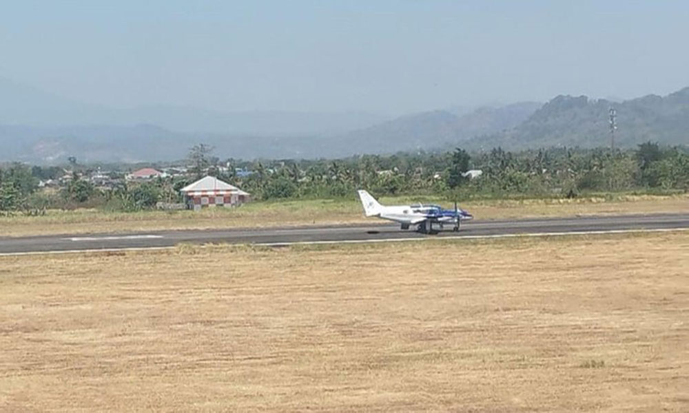 Kendala Teknis, Pesawat Surveillance Gagal Terbang di Bandara Sultan Hasanuddin