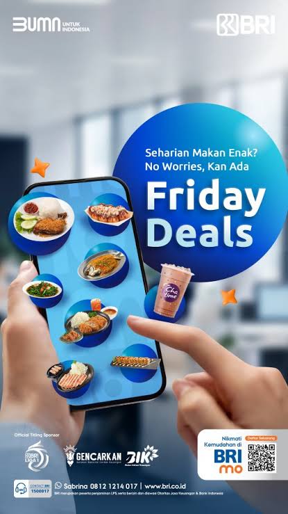 BRImo Hadirkan Friday Deals, Program Spesial untuk Pengguna Setia!