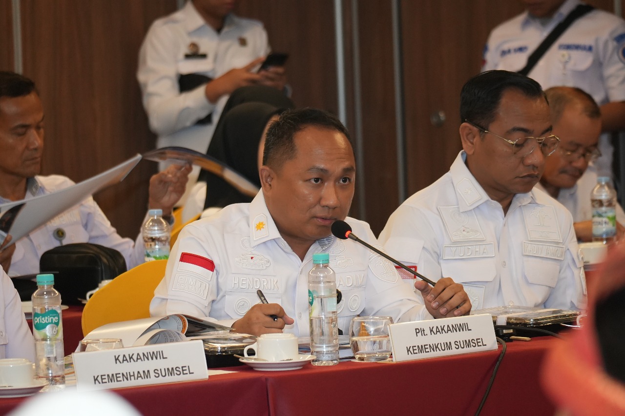 Kemenkum Sumsel Raih Penghargaan atas Capaian Layanan Hukum, Komisi XIII DPR RI Berikan Apresiasi Tinggi