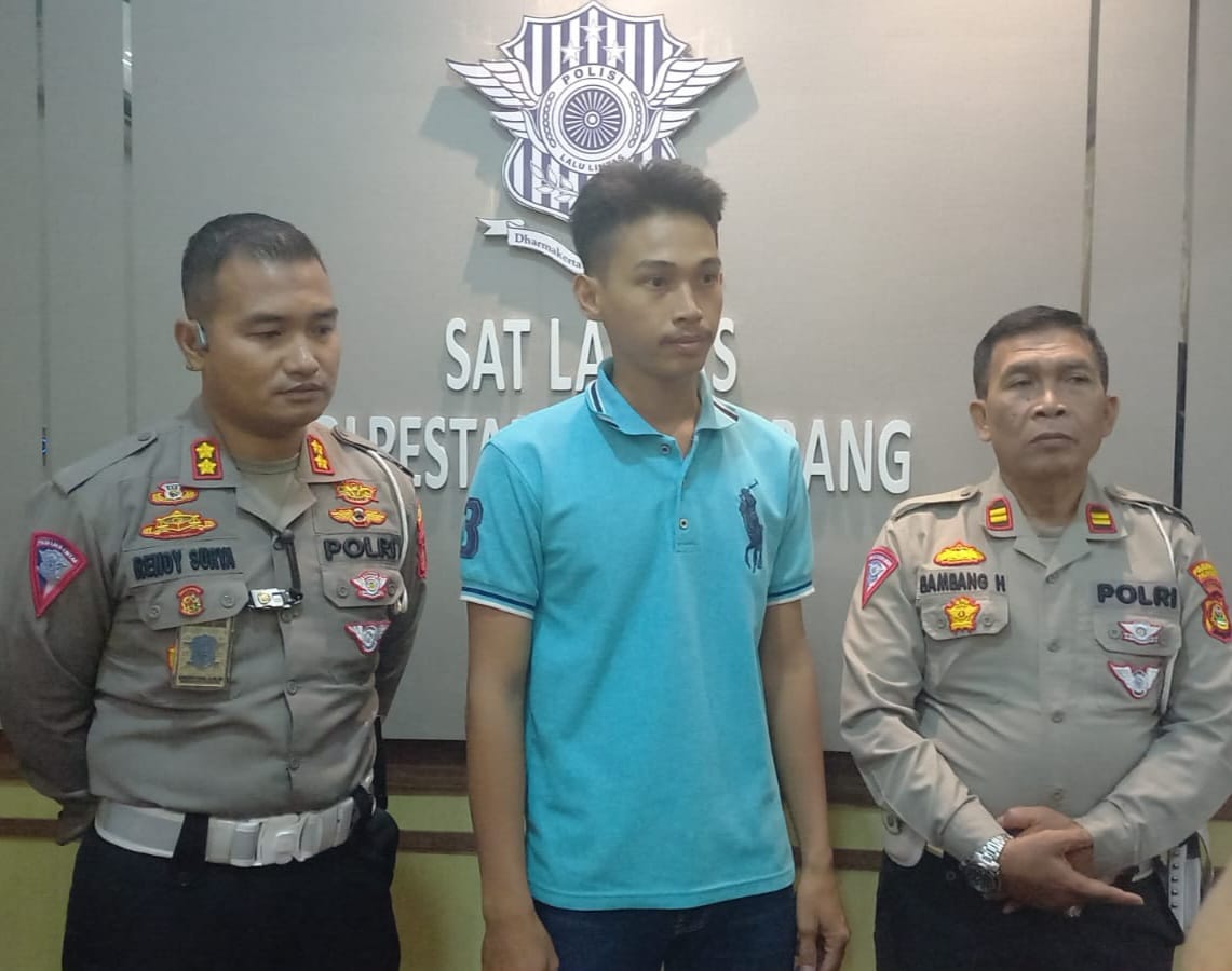 Setelah Viral Dimana-mana, Warga Ogan Ilir yang Ditilang di Pos Polisi Cinde Datangi Polrestabes Palembang