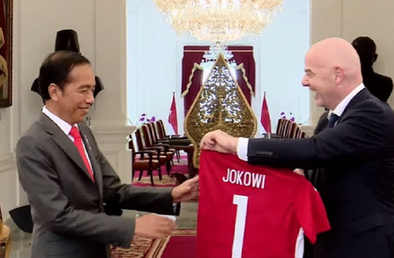 Bertemu Jokowi, Gianni Infantino: FIFA Hadir untuk Tinggal di Sini