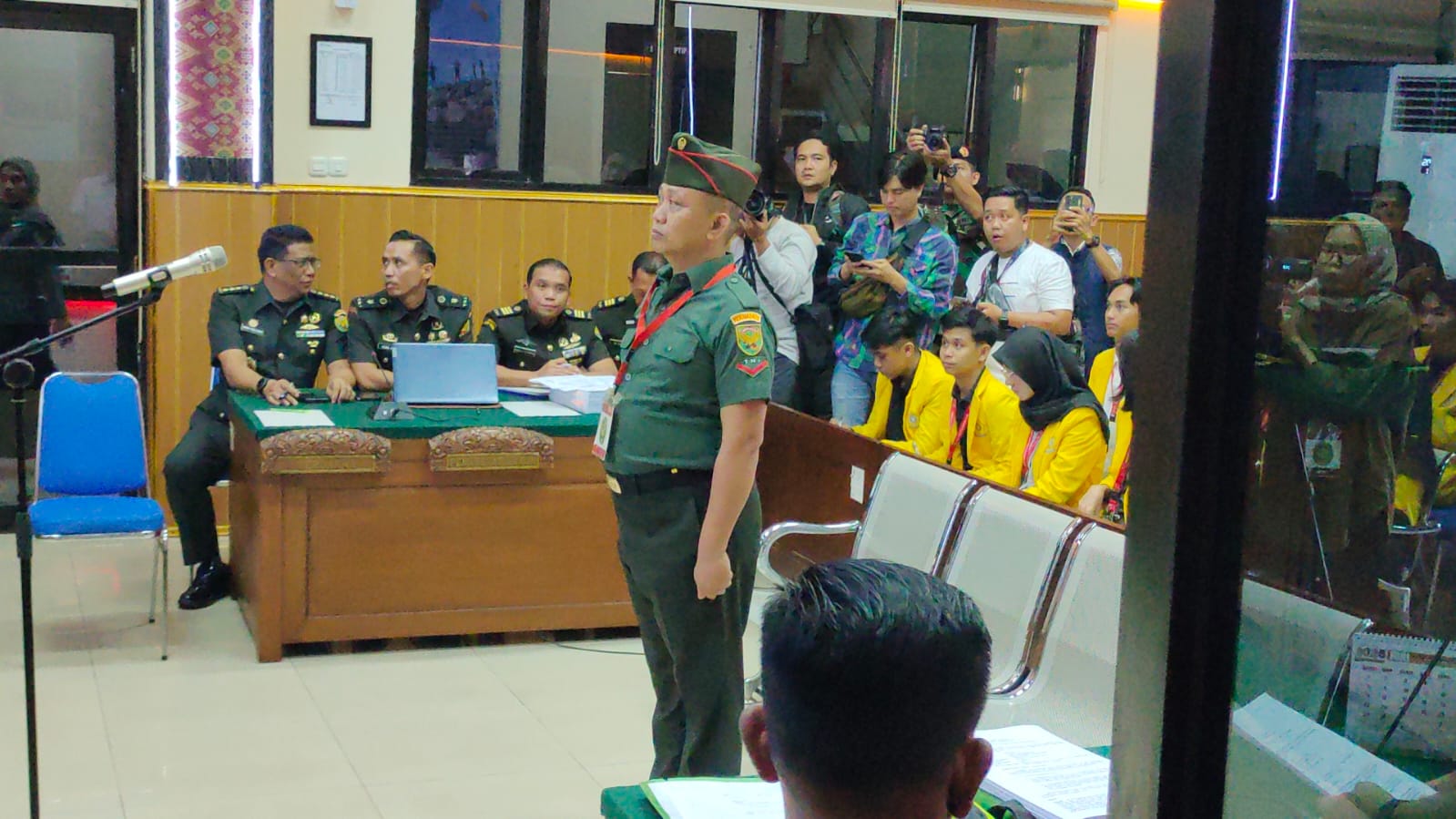 Kopda Bazarsah Didakwa Pembunuhan Berencana Terhadap Kapolsek Negara Batin, Terancam Pidana Maksimal Mati
