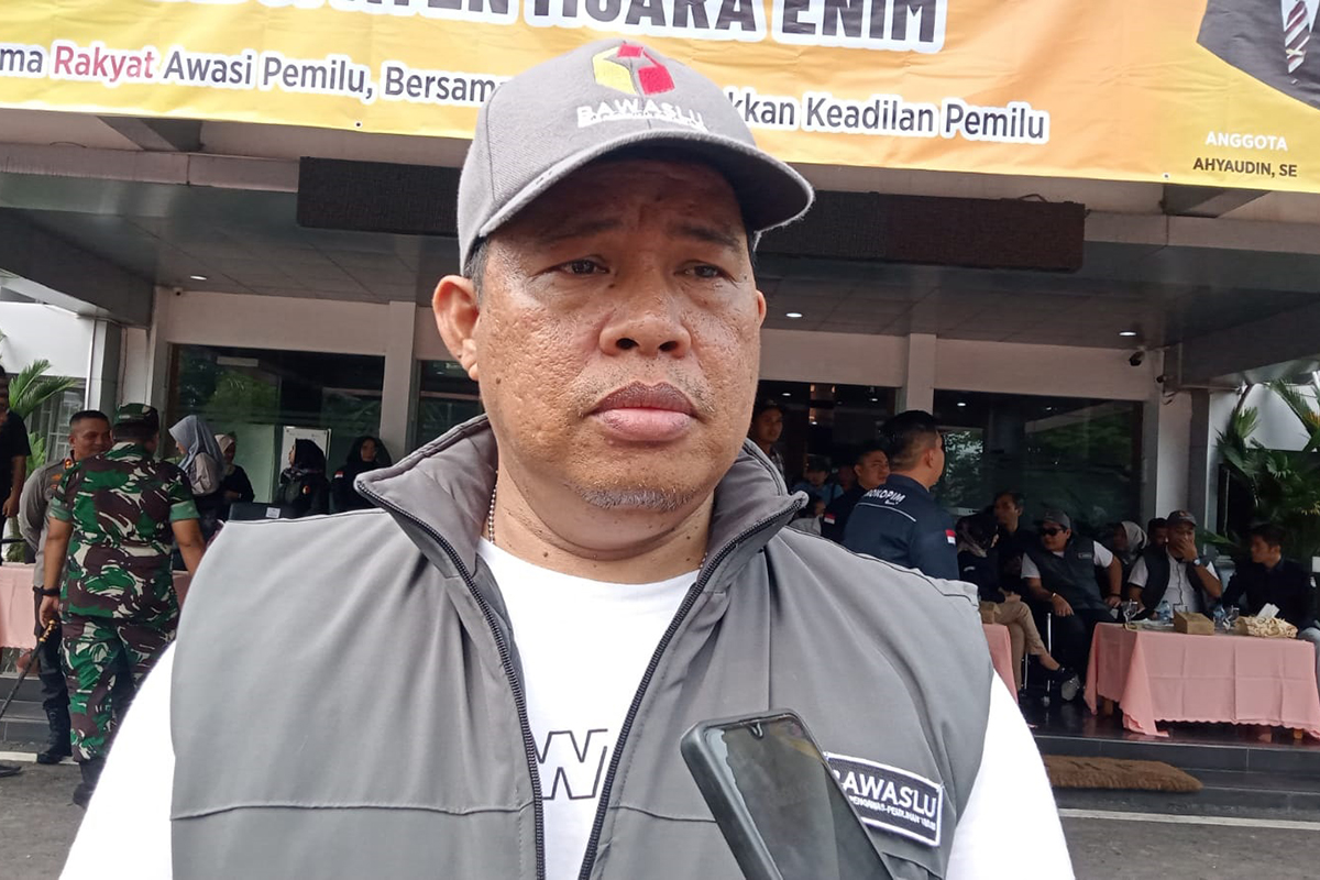 Bawaslu Muara Enim Tegas Ingatkan Caleg-Parpol Patuhi Aturan Masa Tenang