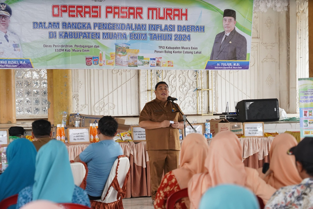 Operasi Pasar Murah di Muara Enim, Solusi Tepat di Tengah Kenaikan Harga