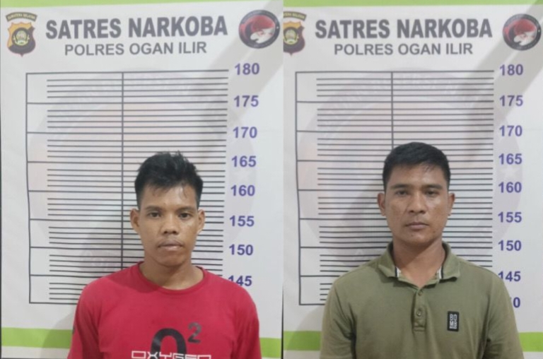 Polisi Temukan 17 Butir Ekstasi dan 1,34 Gram Sabu, Saat Gerebek 2 Pengedar Narkoba di Tanjung Batu Ogan Ilir