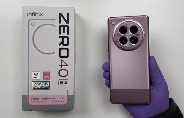 Infinix Zero 40 5G Mengusung Performa Tinggi dengan Fitur Mode GoPro