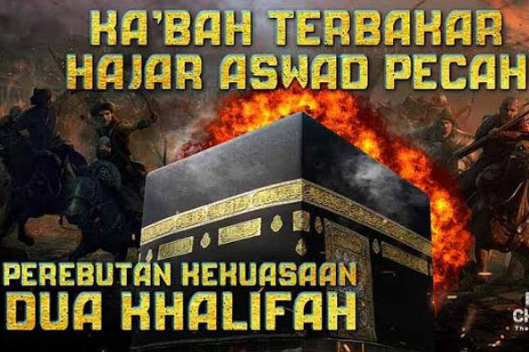 Innalillah, Ka'bah Hangus Terbakar dan Batu Hajar Aswad Hancur Berkeping, Pertumpahan Darah Tak Terelakkan