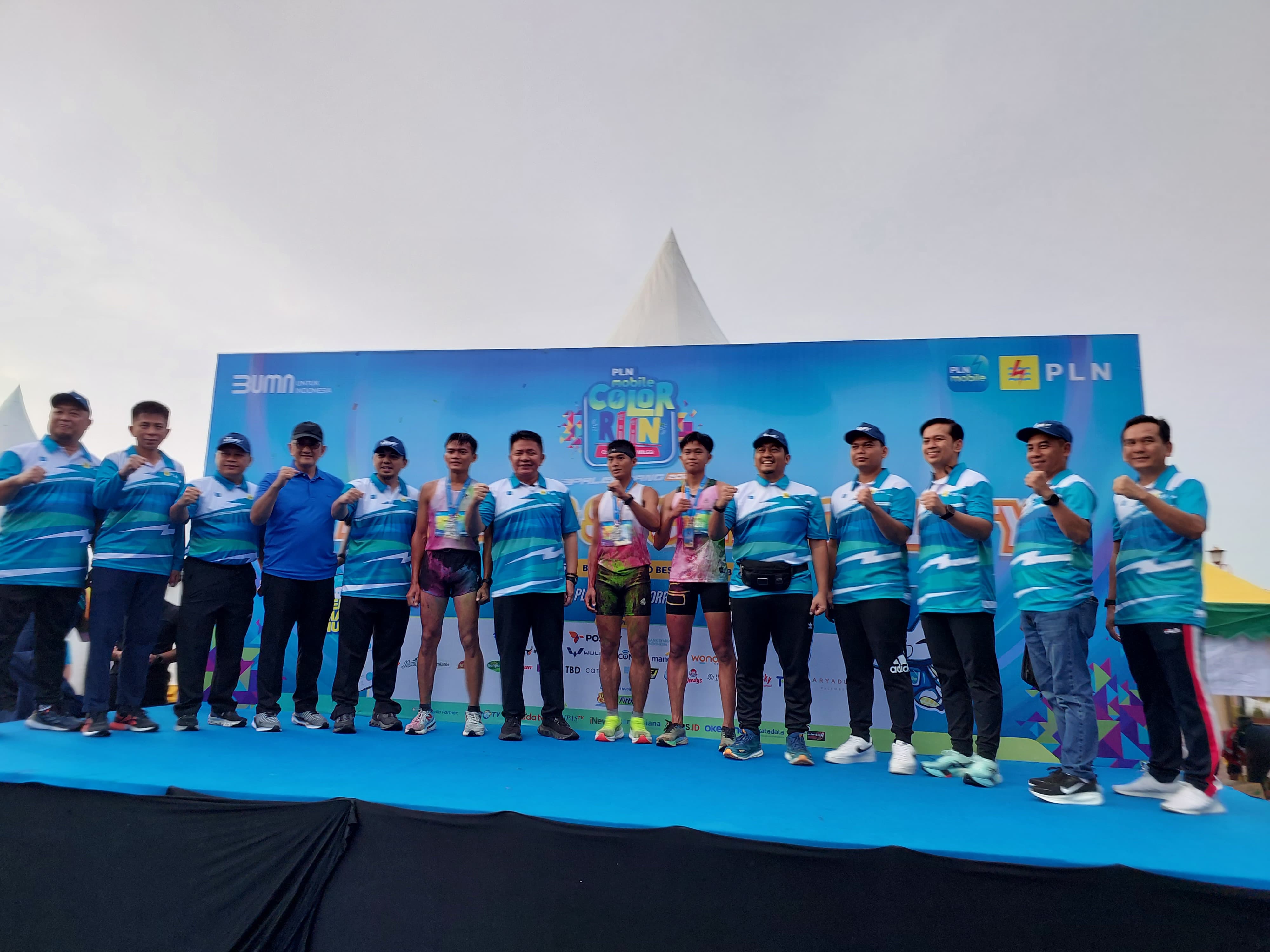 PLN Mobile Color Run 2025 di Palembang Sukses Gaet Ribuan Peserta: Promosi Gaya Hidup Sehat dan UMKM Lokal