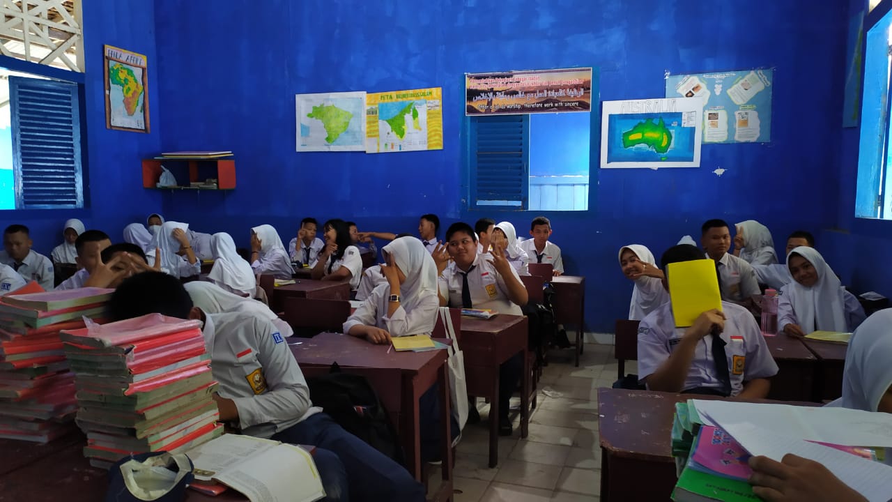 Tahun Ajaran Baru Dimulai, Siswa SMP Negeri 1 Kayuagung Belajar Efektif