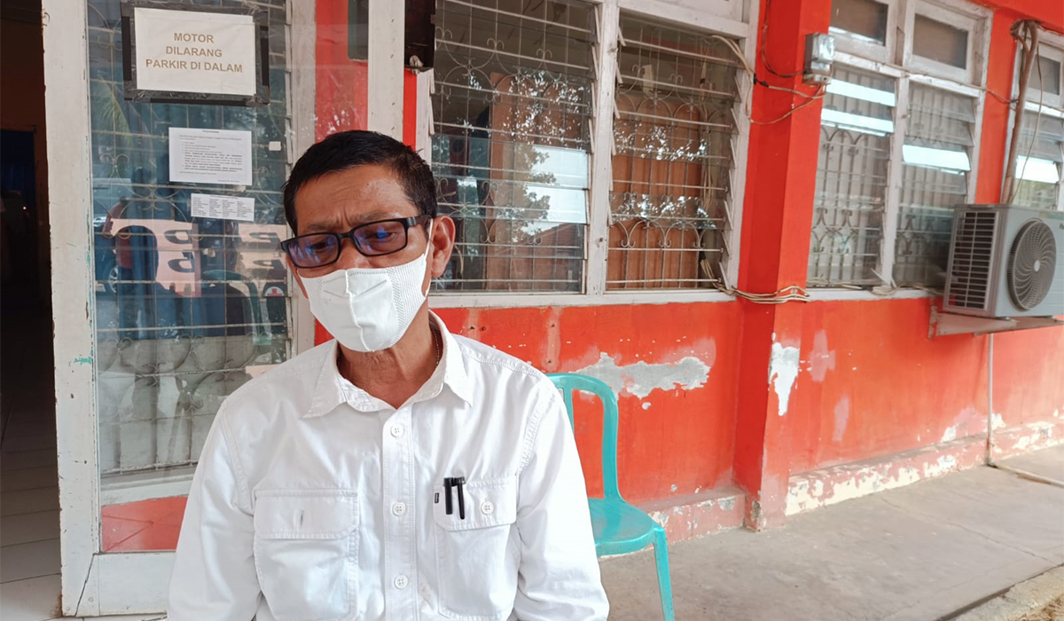 Akibat Kabut Asap Sangat Pekat, BPBD Kabupaten OKI Himbau Masyarakat Pakai Masker